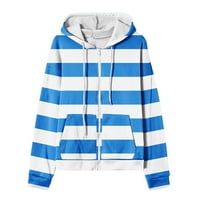 Dyegold Women Y2K Zip up hoodie teen Girls dugi rukav modni duksevi Ležerne prilike plus veličine Jakcet