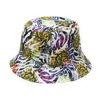 Aoochasliy Winter Hats Clearence Ženski trendy tiskanje suncobranskog ribarskog šešira na otvorenom