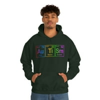 Majica za podizanje svijesti o autizmu, šarenu majicu autizma, periodična tablica autizma, duksevi za