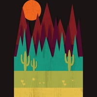 Arizona Muški ugljen Heather Sivi grafički tee - Dizajn od strane ljudi 5xl