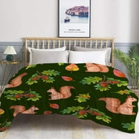 Tree Japanski cvijet Cherry cvjetovi flece Flannel Lagane pokrivače plišane meko posteljine bacaju pokrivač za kauč i krevet za kućnog ljubimca