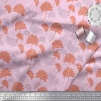 Soimoi Rayon tkanina cvjetna umjetnička tkanina za ispis u dvorištu široko
