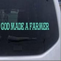 Bog je napravio poljoprivredni automobil ili kamion naljepnica za laptop naljepnicu za laptop mint 8in .7in